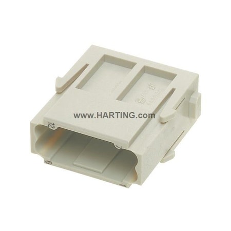 Harting Han Modular 12 Dd Module Male, PK 2 09140123001